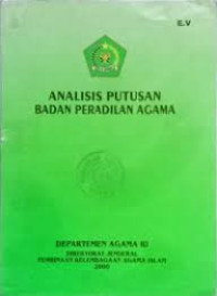 Image of Analisis Putusan Pengadilan Badan Peradilan Agama