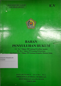 Bahan Penyuluhan Hukum 2002