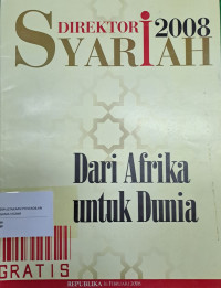 Direktori Syariah 2008 Dari Afrika Untuk Dunia
