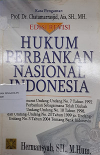 Hukum Perbankan Nasional Indonesia