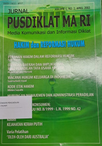 Jurnal Pusdiklat MA RI: Media Komunikasi dan Informasi Diklat