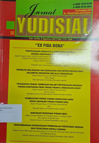 Jurnal Yudisial 