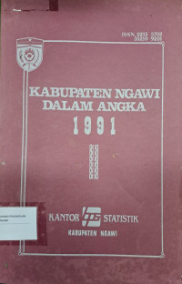 Kabupaten Ngawi Dalam Angka 1991