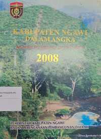 Kabupaten Ngawi Dalam Angka Ngawi Regency In Figures 2008