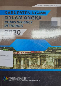 Kabupaten Ngawi Dalam Angka Ngawi Regency In Figures 2020