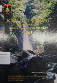 Image of Kabupaten Ngawi Dalam Rangka Ngawi Regency In Figures 2003