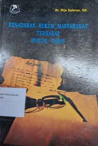 Image of Kesadaran Hukum Masyarakat Terhadap Hukum Waris