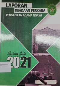 Laporan Keadaan Perkara Pengadilan Agama Ngawi