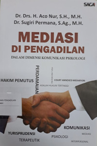 Mediasi Di Pengadilan Dalam Dimensi Komunikasi Psikologi