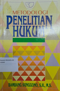 Metodologi Penelitian Hukum