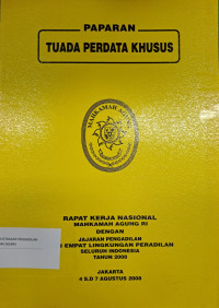 Image of Paparan Tuada Perdata Khusus