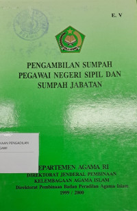 Pengambilan Sumpah Pegawai Negeri Sipil dan Sumpah Jabatan