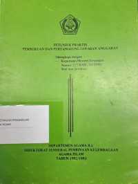 Petunjuk Praktis Pembukuan dan Pertanggung Jawaban Anggaran