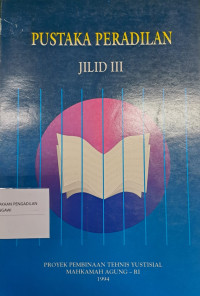 Pustaka Peradilan Jilid III
