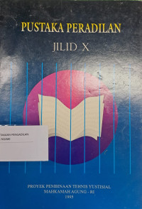Image of Pustaka Peradilan Jilid X