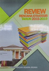 Review Rencana Strategis Tahun 2015-2019