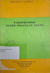 Yurisprudensi Badan Peradilan Agama 1981