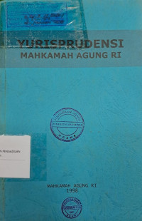 Yurisprudensi Mahkamah Agung RI