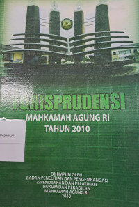 Image of Yurisprudensi Mahkamah Agung RI Tahun 2010