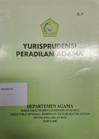 Image of Yurisprudensi Peradilan Agama